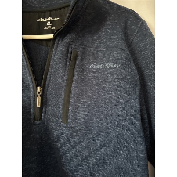 Men's/Women's Medium Eddie‎ Bauer 1/4 Zip Pull Over. NWOT - Picture 3 of 7
